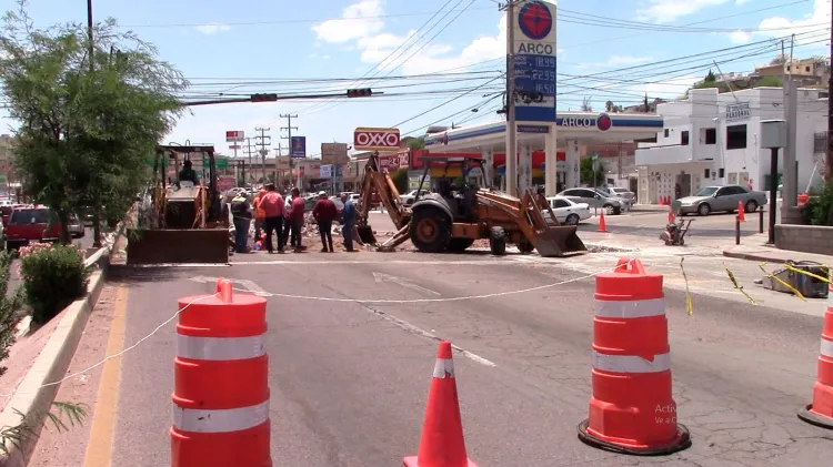 Inician cierres y cambios de vialidad en carretera