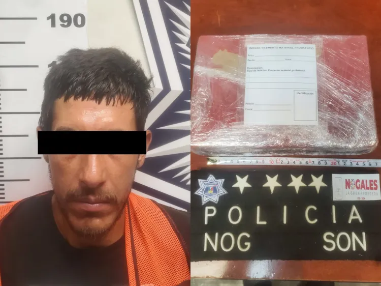 Detienen a presunto cliente con mercancía sin pagar