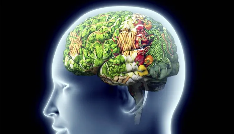 Dieta sana y cero alcohol para buena salud cerebral