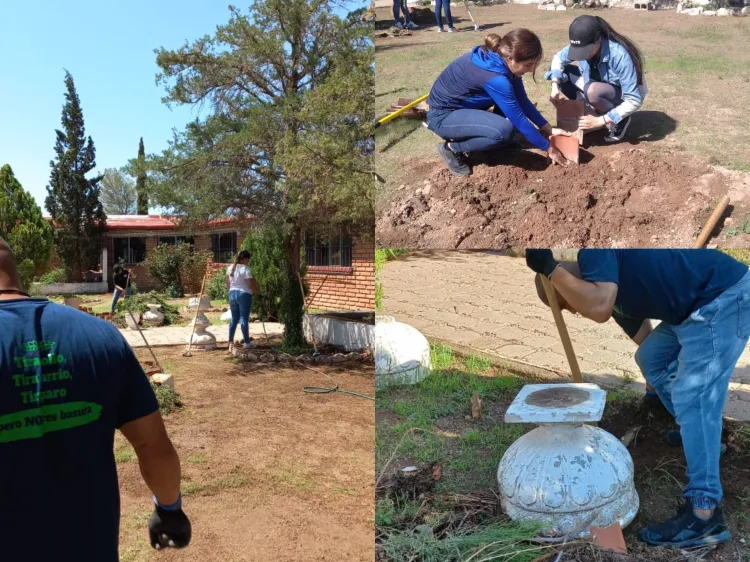 Rehabilita EcoBarrio áreas verdes de asilo Franciscano