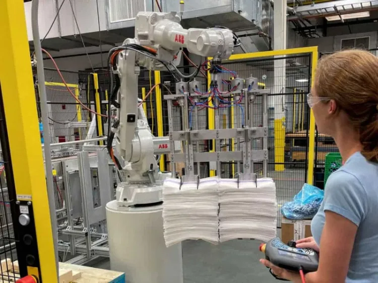 Auge en los robots industriales en México