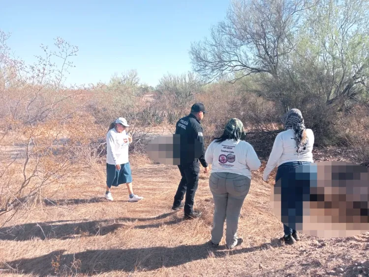 Localizan Madres Buscadoras de Sonora dos cuerpos en Hermosillo