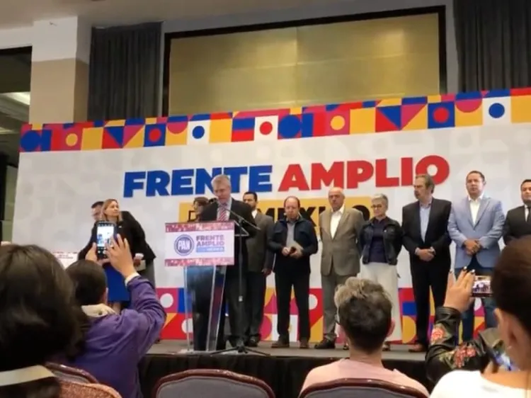 No habrá jornada de votación, anuncia el Frente Amplio por México