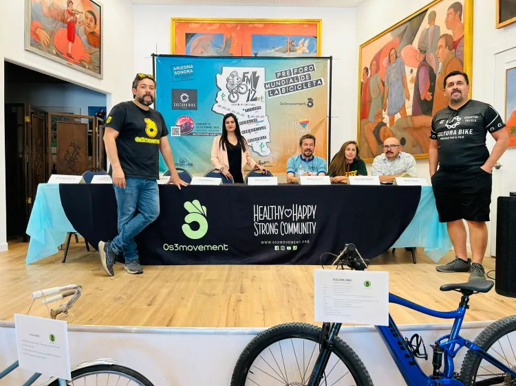 Figura Nogales como sede del Pre Foro Mundial de la Bicicleta