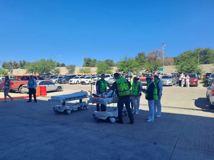 Participa IMSS en Simulacro Nacional