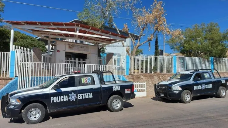 Roban jardín de niños en Las Bellotas