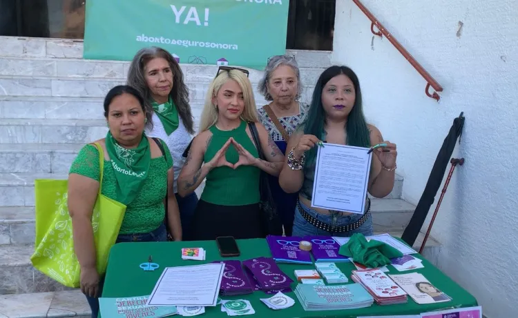 Claman despenalizar el aborto en Sonora
