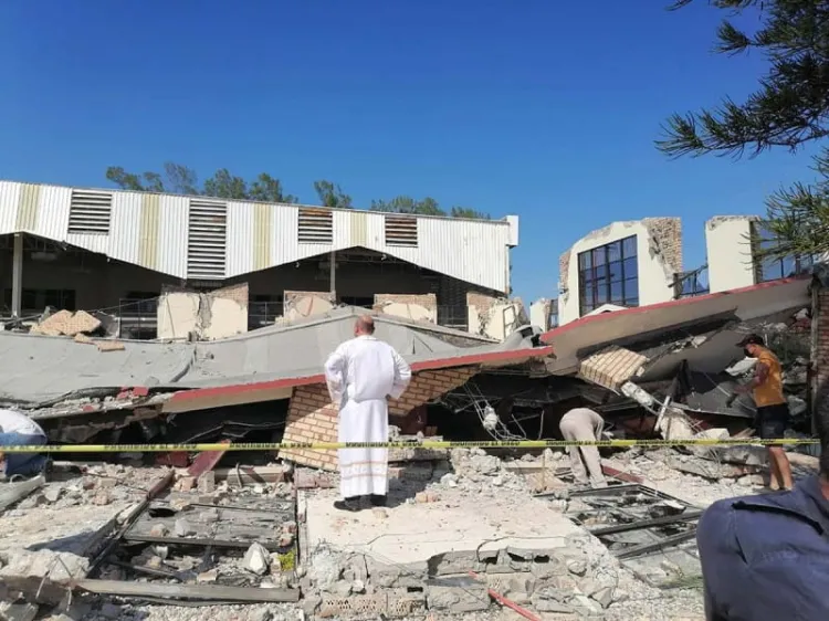 Episcopado externa pesar y dolor por tragedia en iglesia Santa Cruz de Tamaulipas