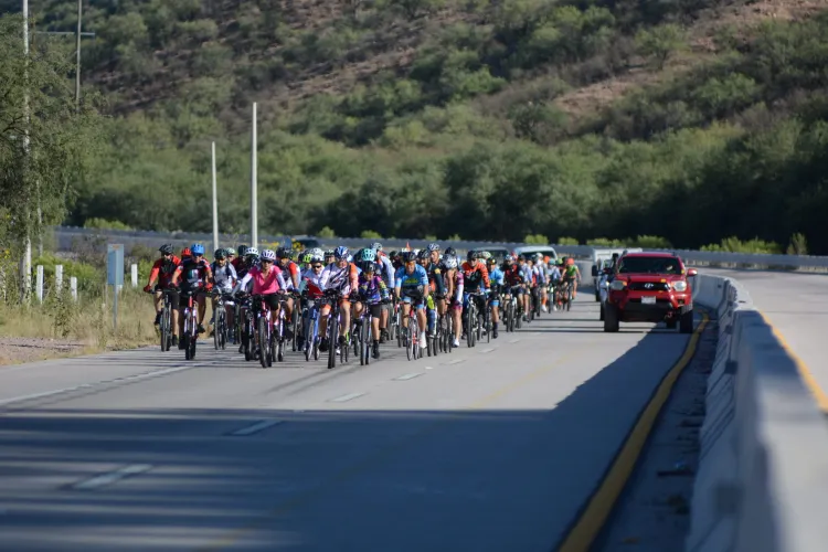 Realizan masivo Tour Ciclista de Nogales a Magdalena