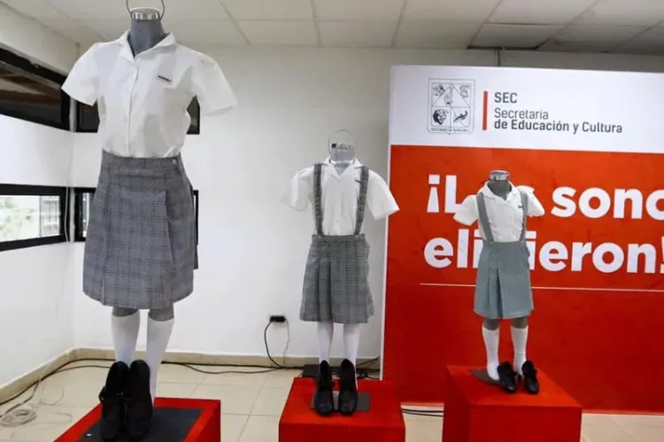 Esperan uniformes escolares para la última semana de noviembre