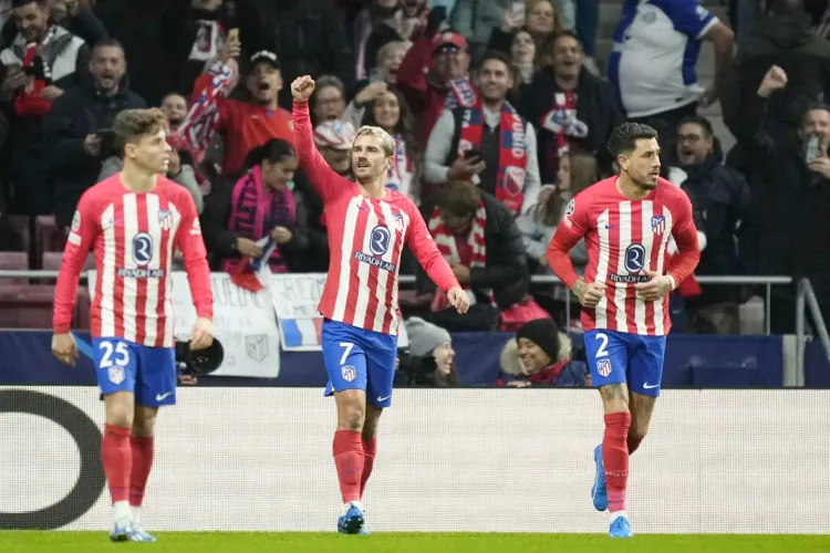 Atlético de Madrid muestra el poderío