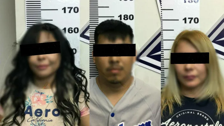 Detienen a tres por extorsión