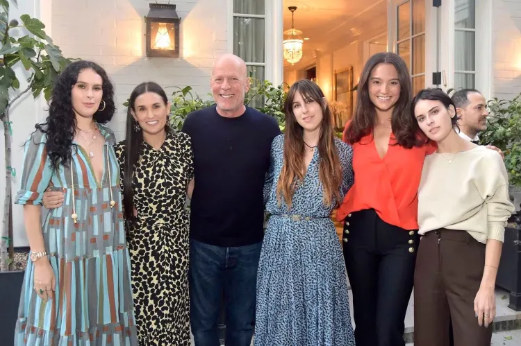 Salud de Bruce Willis empeora; no reconoce su ex esposa Demi Moore