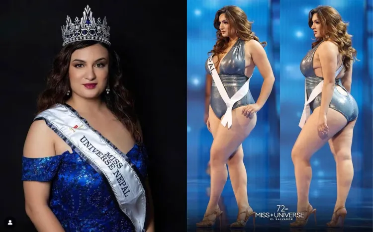 Nepal rompe estereotipos con la primera mujer “plus size” en Miss Universo 2023