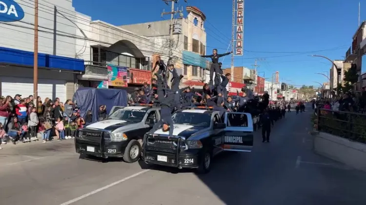 Conmemoran el 113 aniversario de la Revolución Mexicana en Nogales