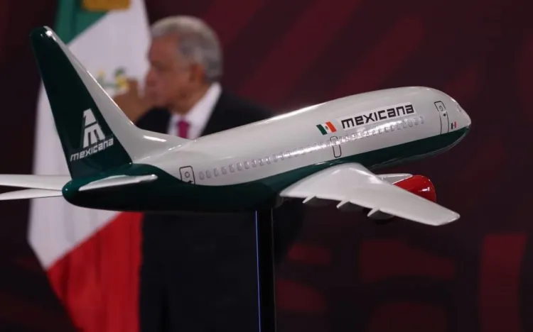 Mexicana de Aviación retomaría operaciones el 26 de diciembre: AMLO