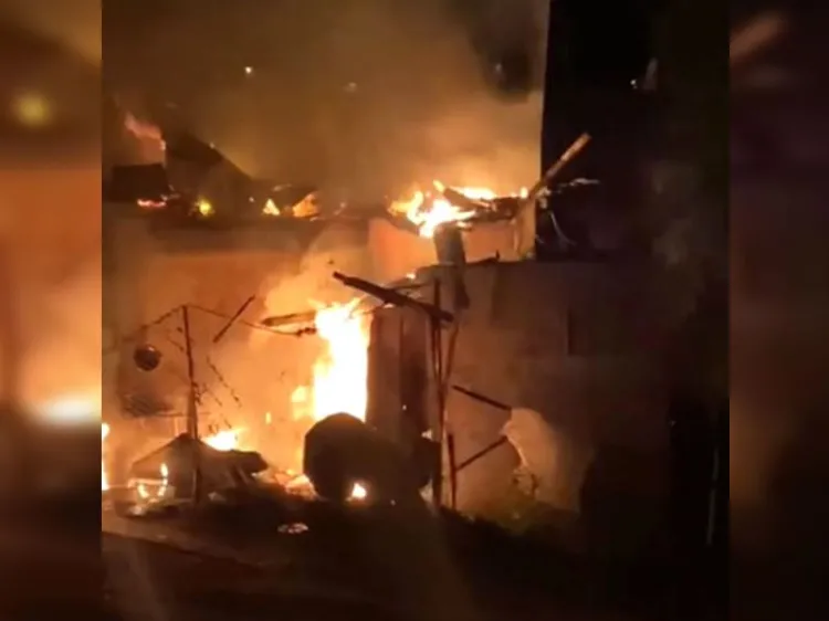 Incendio en taller fue intencional, denuncia propietario