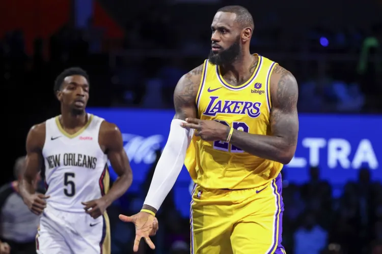 Lakers aplasta a los Pelícanos