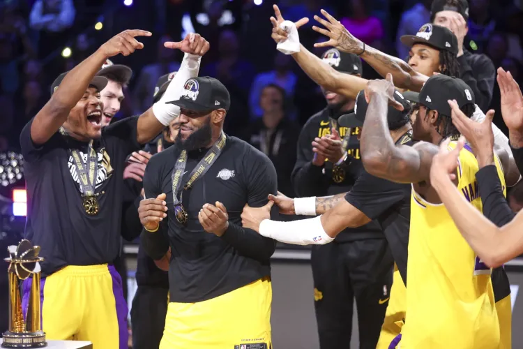 Lakers conquistan la Copa NBA