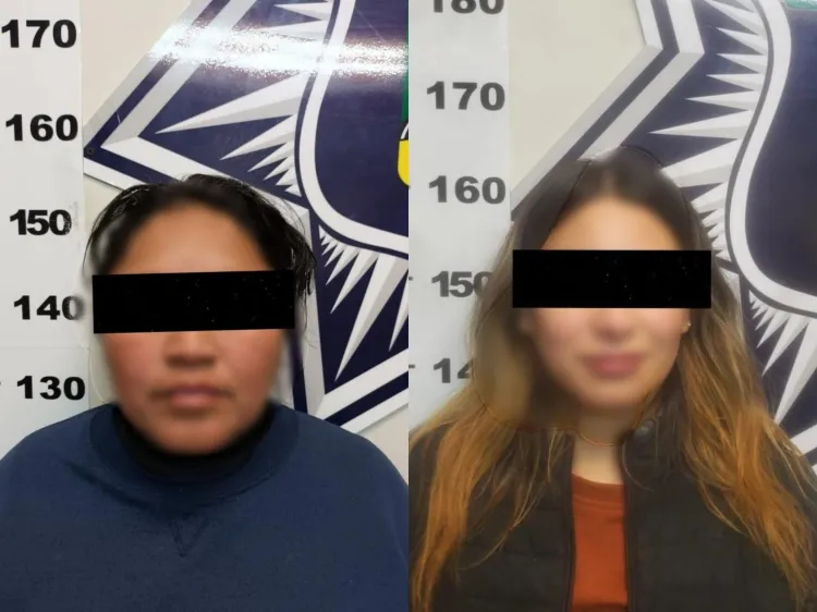 Detienen a dos mujeres por conducción punible