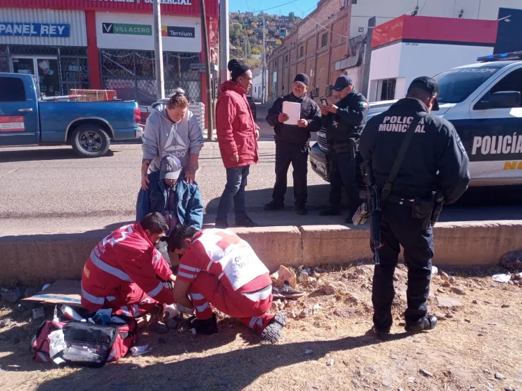 Prensan “muelas” del tren pies de “abuelito”