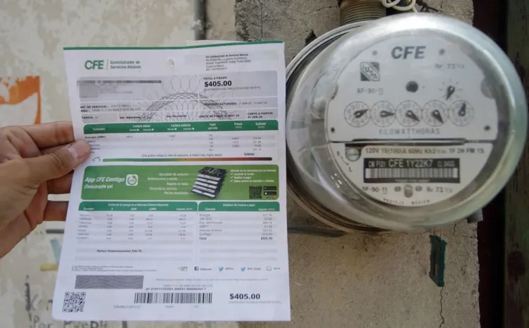 Sin quejas por corte de servicio de luz por CFE en  Nogales, Sonora