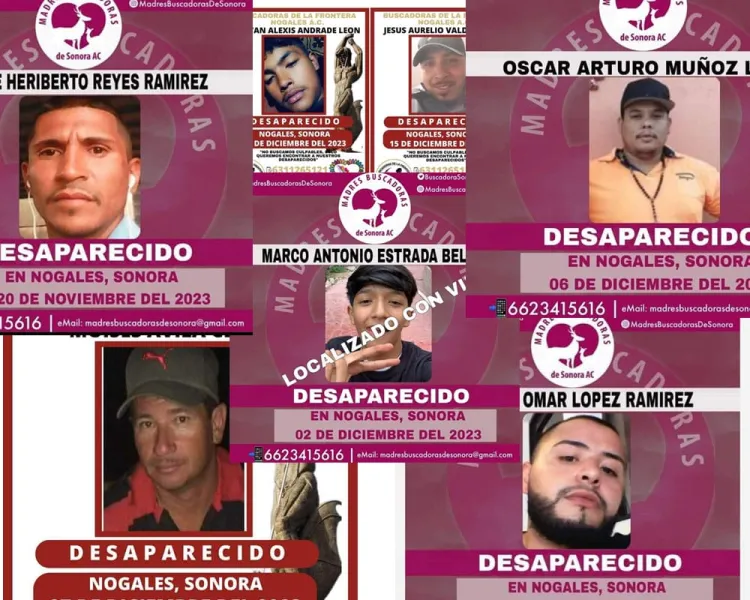 Cierra el año con 14 personas desaparecidas en esta frontera