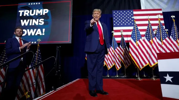 Donald Trump arrasa en primer round electoral en Estados Unidos