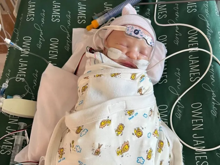 Bebé recibe trasplante parcial de corazón al nacer… y ahora, ya tiene un año de vida