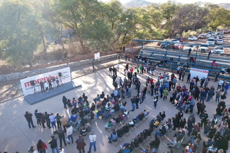 Protestan 32 comités de Morena en Nogales