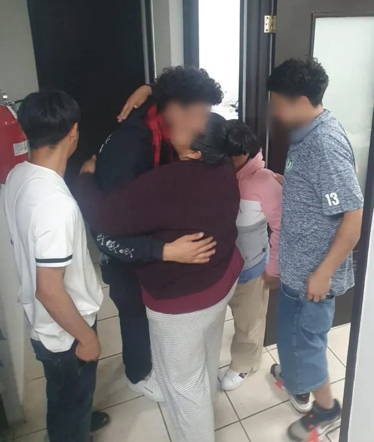 Regresan a salvo jóvenes desaparecidos en Colima