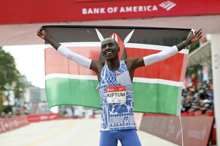 Fallece Kelvin Kiptum, maratonista