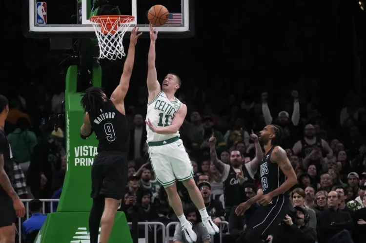Celtics apalean a los Nets