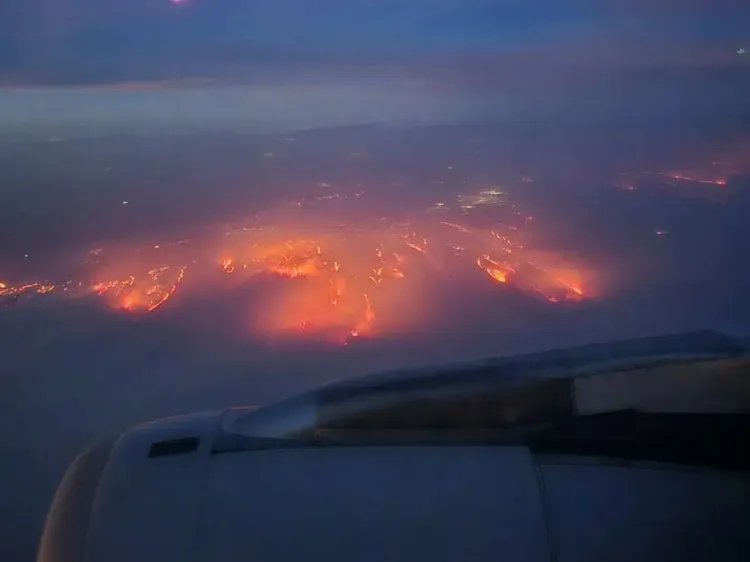 Incendios forestales afectan al norte de Texas