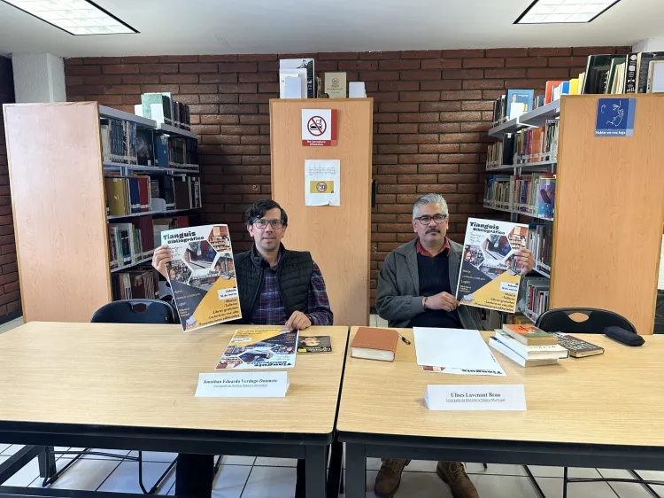 Invitan a Tianguis Literario en Biblioteca Municipal