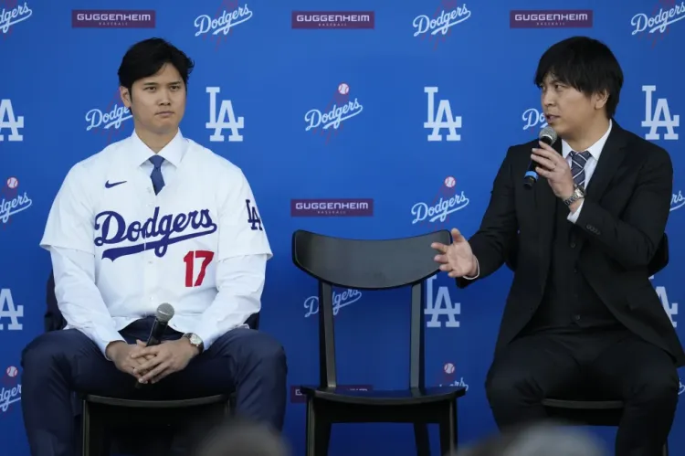 Dodgers despiden a intérprete de Ohtani quien lo acusa de robo y apuestas