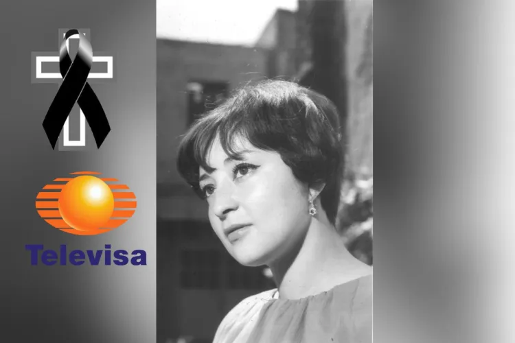 Fallece actriz de Televisa a sus 83 años; quienes la recuerdan reaccionan