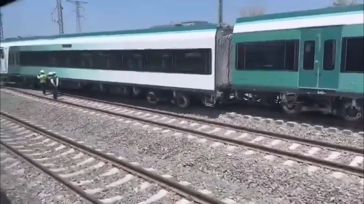 Descarrila vagón del Tren Maya en Yucatán; trabajos de reubicación fluyen lentamente