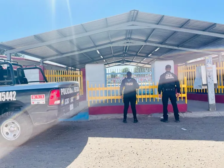 Escuela Segura: Autoridades policiacas buscan resguardar las escuelas en Semana Santa