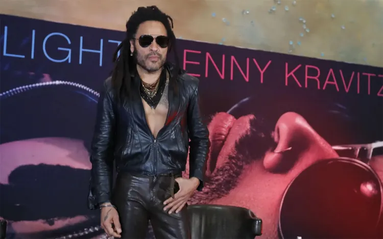Lenny Kravitz presenta disco en México