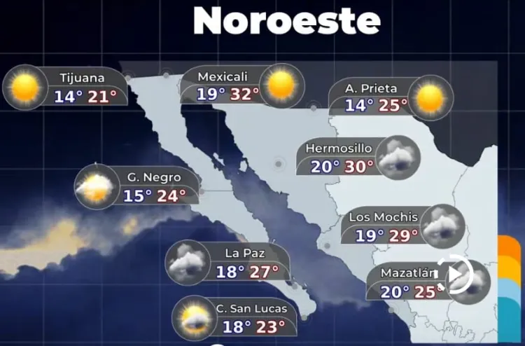 Clima hoy 12 abril 2024 en México: Prevén calor en la mayor parte del país