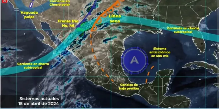 Clima para hoy en México 15 de abril: Advierten de ola de calor en varios estados